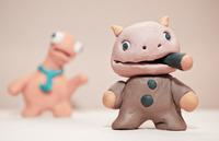 plastelína a postavičky